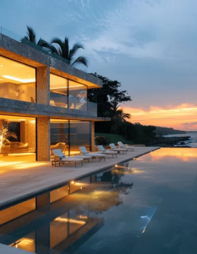 Villa De Lujo Con Diseno Arquitectonico Moderno